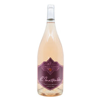 Vin rosé bio AOP Corbières L'Inattendu, Domaine Pilenium, produit de France, couleur pêche clair