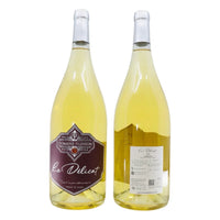 Bouteille de vin blanc bio Le Délicat AOP Corbières, Domaine Pilenium, France