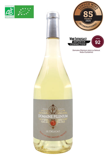 Le Délicat – Vin Blanc Bio du Languedoc, AOC Corbières – Millésime 2023