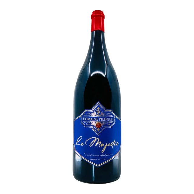 Le Majestic 2023 - Syrah Mourvèdre – Vin Rouge Bio – AOP Corbières – Jéroboam 300cl – Coffret Bois