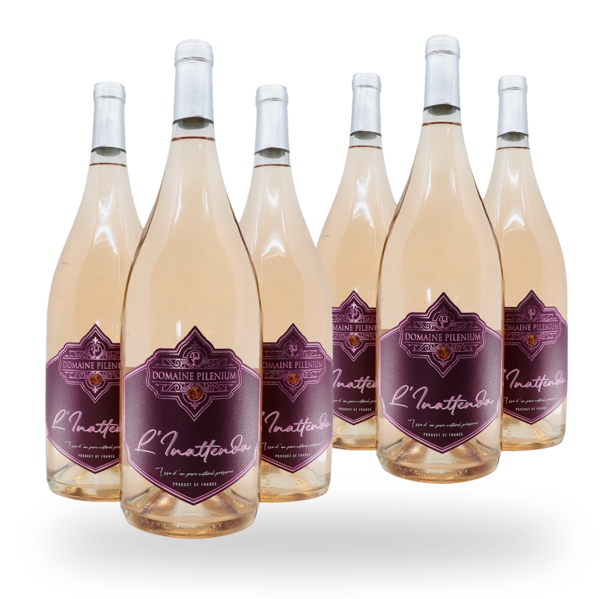 L’Inattendu 2024 – Grenache Cinsault – Vino rosato – AOP Corbières – 6 magnum da 150 cl