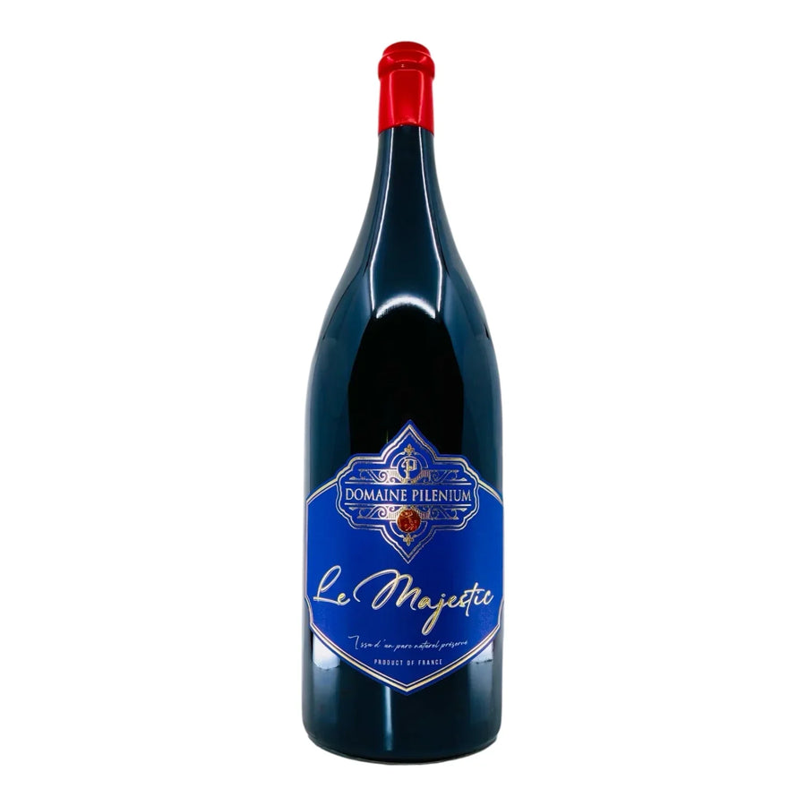 Le Majestic 2023 - Syrah Mourvèdre – Vin Rouge Bio – AOP Corbières – Jéroboam 300cl – Coffret Bois